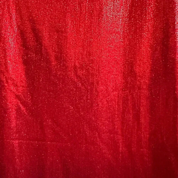 Superdown Tamia asymmetrical mini dress Red size XL Stretchy SEXY Revolve Brand - Picture 7 of 9